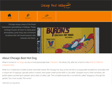 Tablet Screenshot of chicagobesthotdog.com